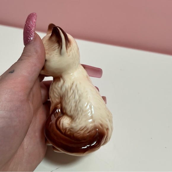Vintage mid century retro Siamese cat figurine - Picture 5 of 6